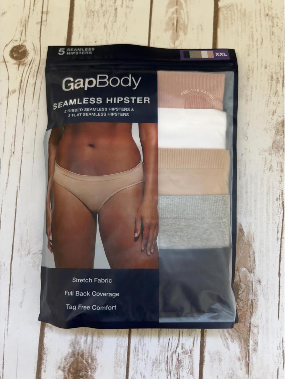 GapBody Seamless Hipster Underwear 5-Pack XXL